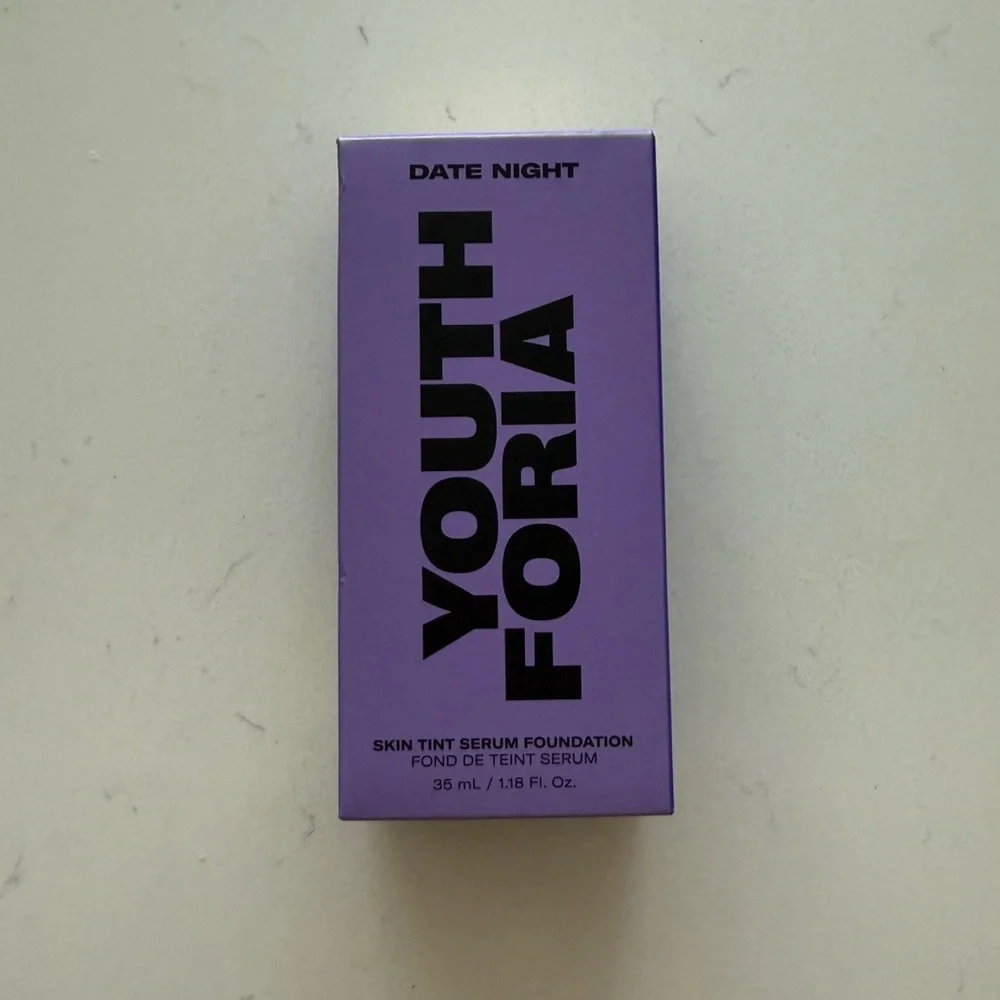 Youthforia Date Night Skin Tint Serum Foundation - 315 Light Medium/Medium - NWB